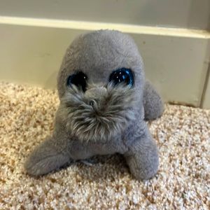Wiggy the sea lion beanie boo 6” long